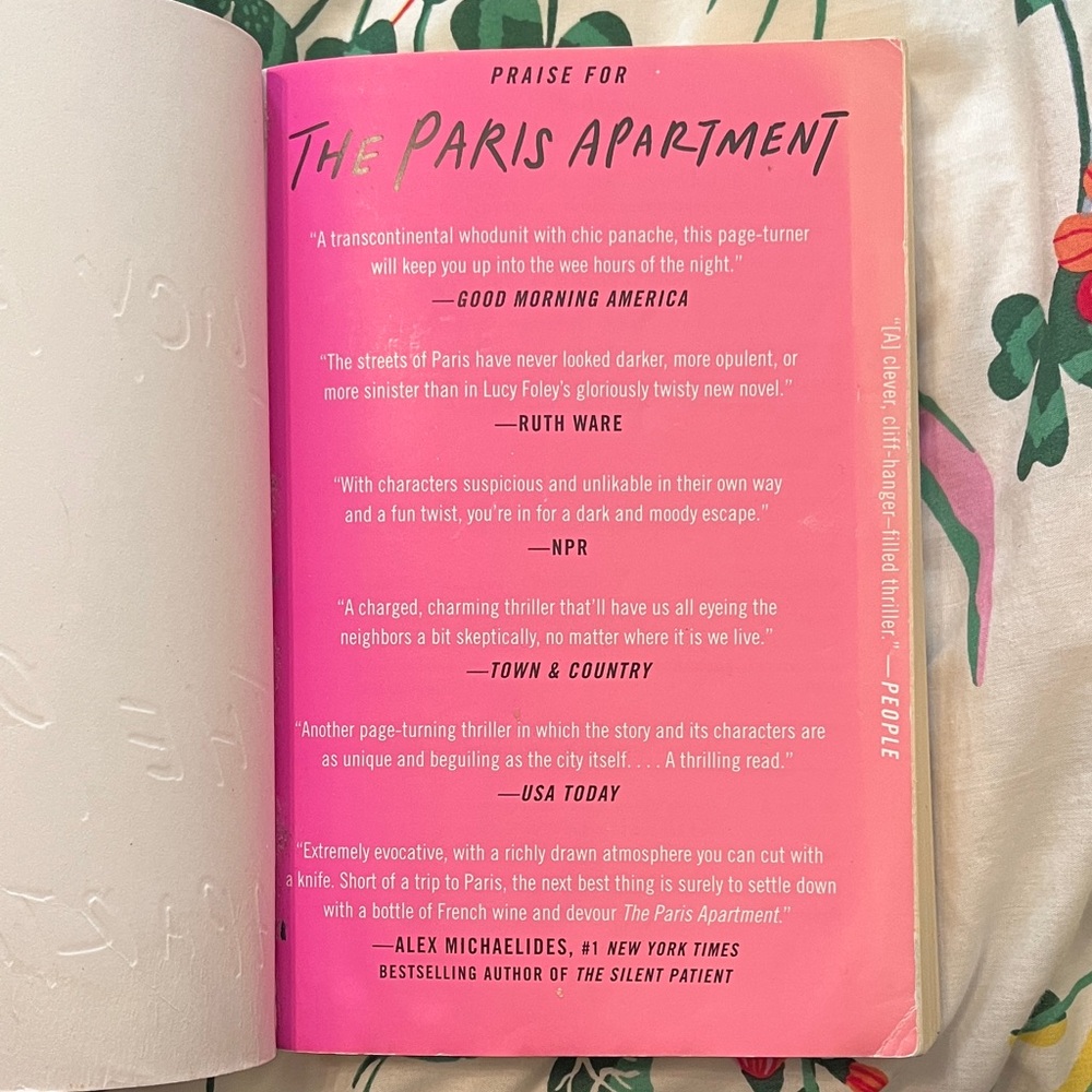 The Paris Apartment by Lucy Foley Paperback Book - Picture 4 of 7